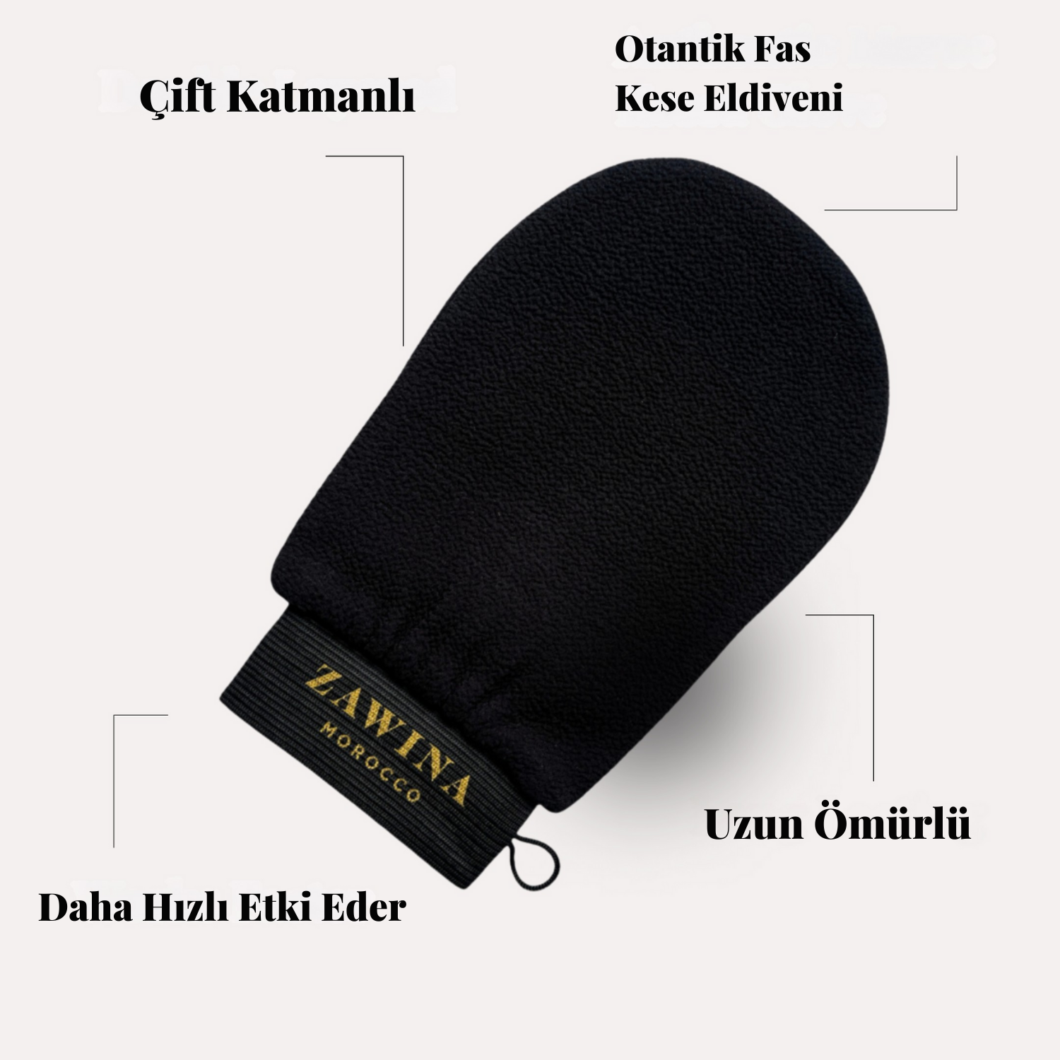 Moroccan Kese Eldiveni